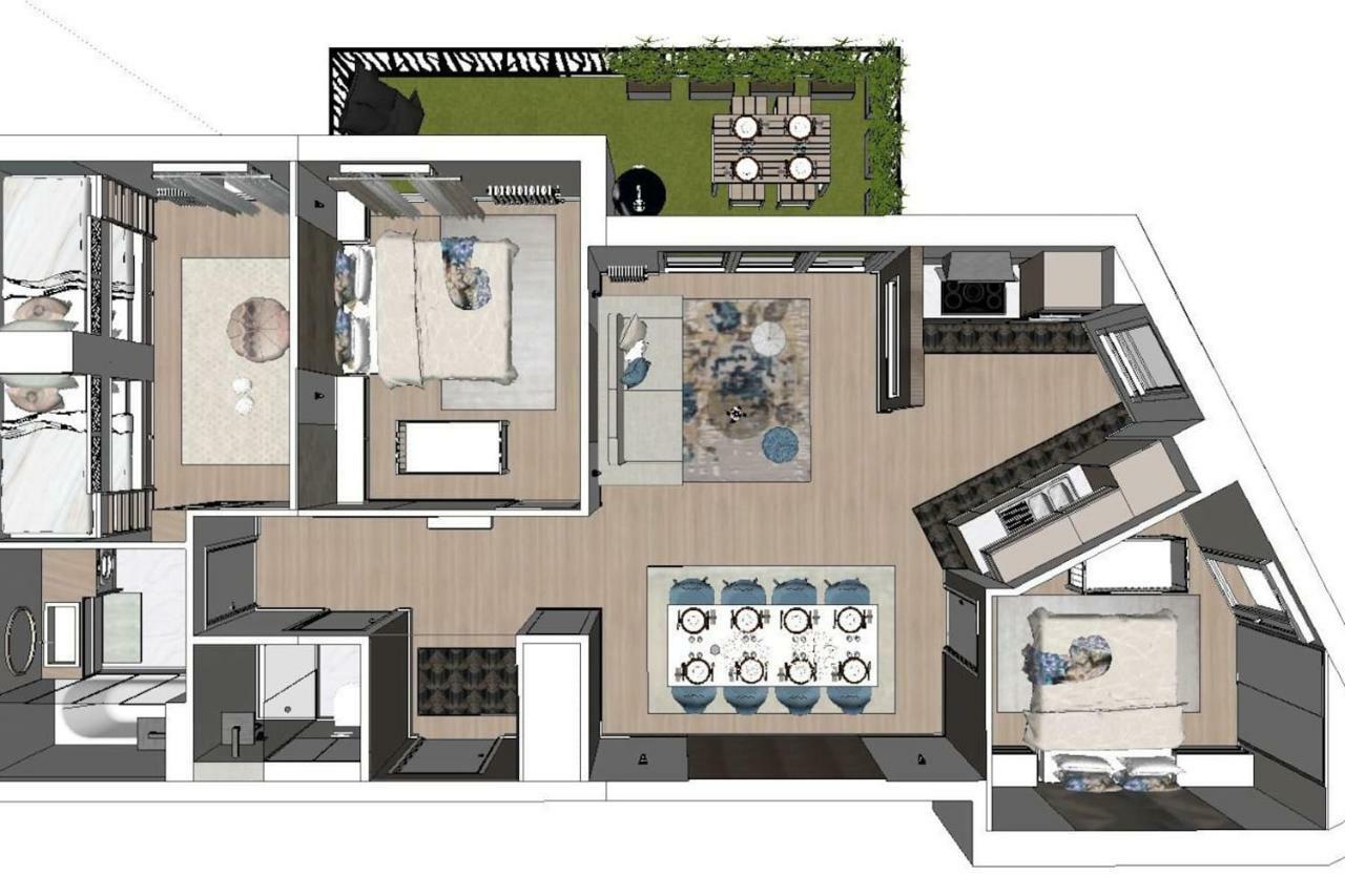 Bedland Apartment Bailly-Romainvilliers Luaran gambar